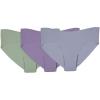 Cheeky Bikini - 3 Pack - Purple/Green/Silver