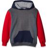 Pullover - Charcoal Heather/True Red