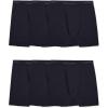 Big Man - Cotton Stretch Boxer Brief - 6 Pack Black