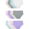 Low Rise Brief - 12 Pack - Purple/Cashmere/Grey