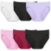 Cotton Mesh - Bikini - 6 Pack - Colors May Vary
