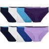 Micro Mesh - Bikini - 8 Pack - White/Blue/Purple
