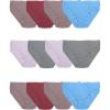 Bikini - Cotton Blend - 12 Pack - Colors May Vary