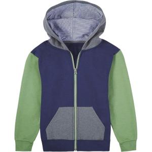 Fruit of the Loom Boys’ Explorer Fleece Collection(Full Zip – Navy/Green)