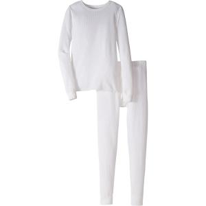 Fruit of the Loom Boys Waffle Thermal Underwear Set(Natural)