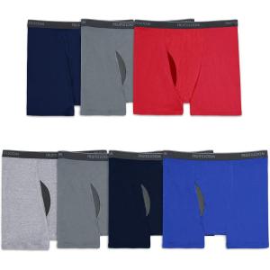 Fruit of the Loom Men’s Coolzone Boxer Briefs, Moisture Wicking & Breathable, Assorted Color Multipacks(Big Man – 7 Pack – Assorted Colors)
