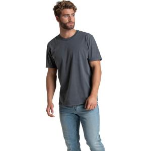 Fruit of the Loom Men’s Crafted Comfort Tee, Relaxed & Classic Fit, Sizes S-2X(Classic Fit – Cotton – Charcoal)
