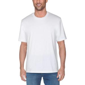 Fruit of the Loom Men’s Crafted Comfort Tee, Relaxed & Classic Fit, Sizes S-2X(Relaxed Fit – Cotton – White)
