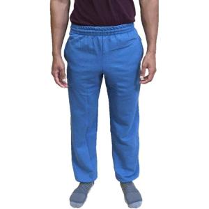 Fruit of the Loom Mens Eversoft Fleece Joggers with Pockets, Relaxed Fit, Moisture Wicking, Breathable, Tapered Sweatpants(Blue My Mind)