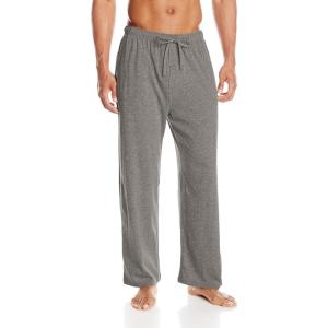 Fruit of the Loom Men’s Extended Sizes Jersey Knit Sleep Pajama Lounge Pant (1 & 2 Packs)(Grey Heather (1 Pack))