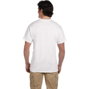 Fruit of the Loom Mens Tag-Free Cotton Undershirts(White Pack)