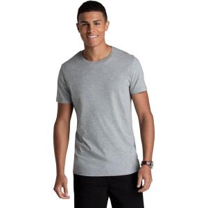 Fruit of the Loom Recover Cotton T-Shirt Made with Sustainable, Low Impact Recycled Fiber(Grey Heather)