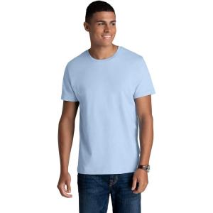 Fruit of the Loom Recover Cotton T-Shirt Made with Sustainable, Low Impact Recycled Fiber(Open Air Blue)
