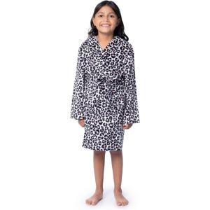 Fruit of the Loom Unisex Kids Fleece Robe(Cheetah)