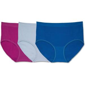 Fruit of the Loom Women’s Breathable Seamless Underwear(Assorted/Multicolor)