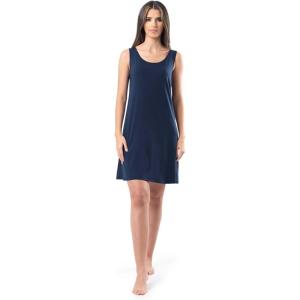 Fruit of the Loom Women’s Breathable Sleep Chemise(Midnight Blue)
