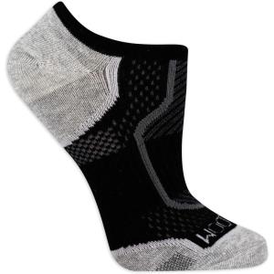 Fruit of the Loom Women’s Coolzone Active Lightweight Cotton Socks(Black)