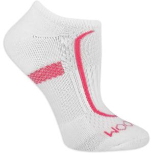 Fruit of the Loom Women’s Coolzone Active Lightweight Cotton Socks(White)