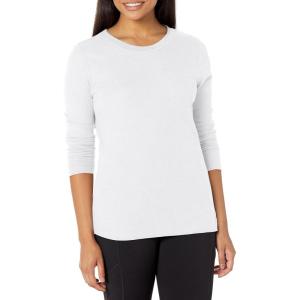 Fruit of the Loom Womens Micro Waffle Premium Thermal Underwear Tee Shirt(White)