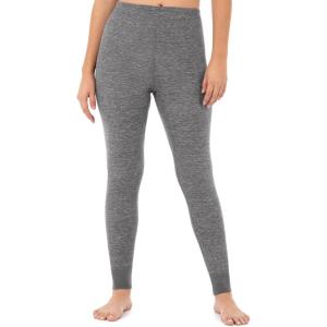 Fruit of the Loom Women’s Micro Waffle Thermal Bottom(Smoke Heather)