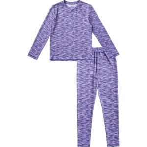 Fruit of the Loom girls Performance Baselayer Thermal Set(Multi Space Dye)