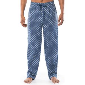 Fruit of the Loom mens Broadcloth Woven Sleep Pajama Pant(Regatta Blue)