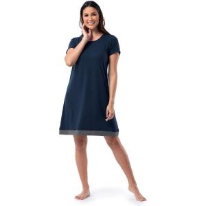 Fruit of the Loom womens Super Soft and Breathable Sleep Shirt(Midnight Blue)