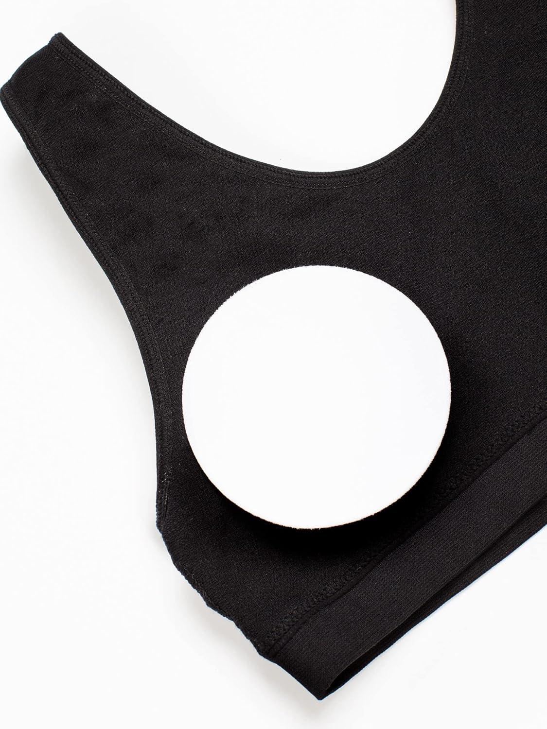 imageFruit of The Loom Girls Seamless Stretch Sports BraLight NudeBlackWhite