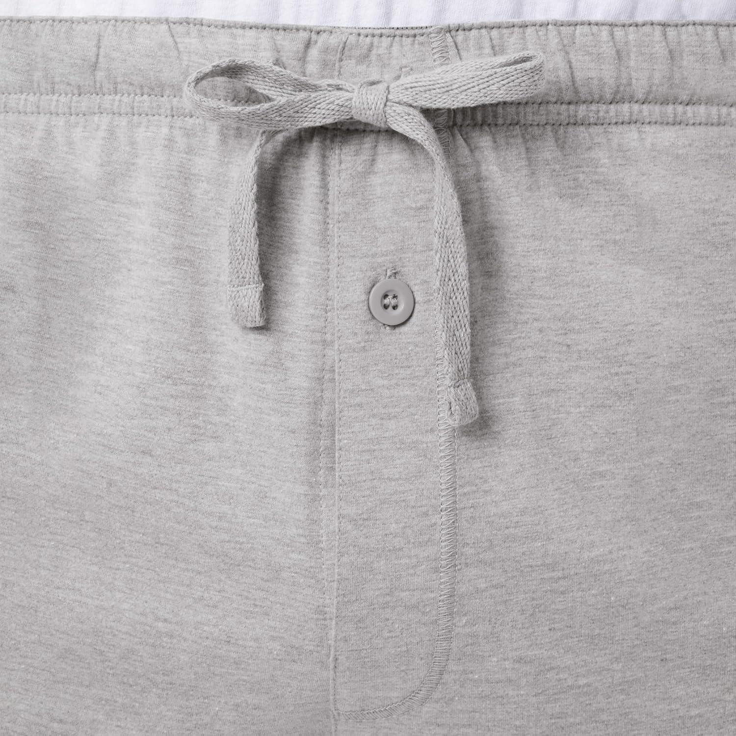 imageFruit of the Loom Mens Sleep Pajama Pants and Shorts 4PackNavyGreyBlackCharcoal