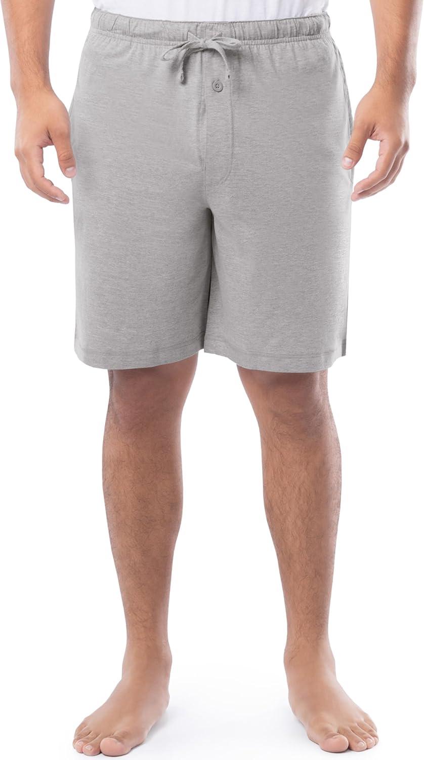 imageFruit of the Loom Mens Sleep Pajama Pants and Shorts 4PackNavyGreyBlackCharcoal