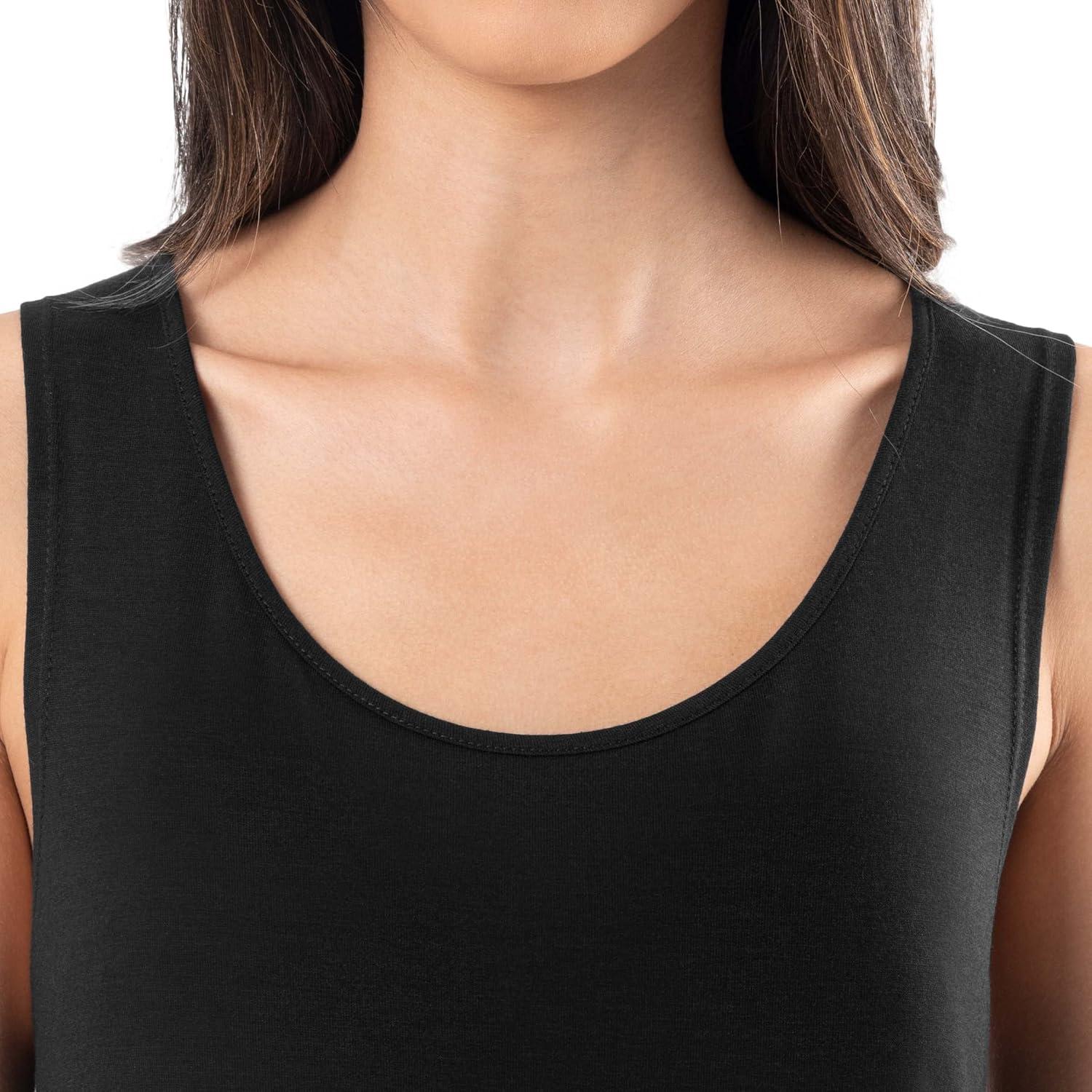 imageFruit of the Loom womens Breathable Sleep ChemiseBlack
