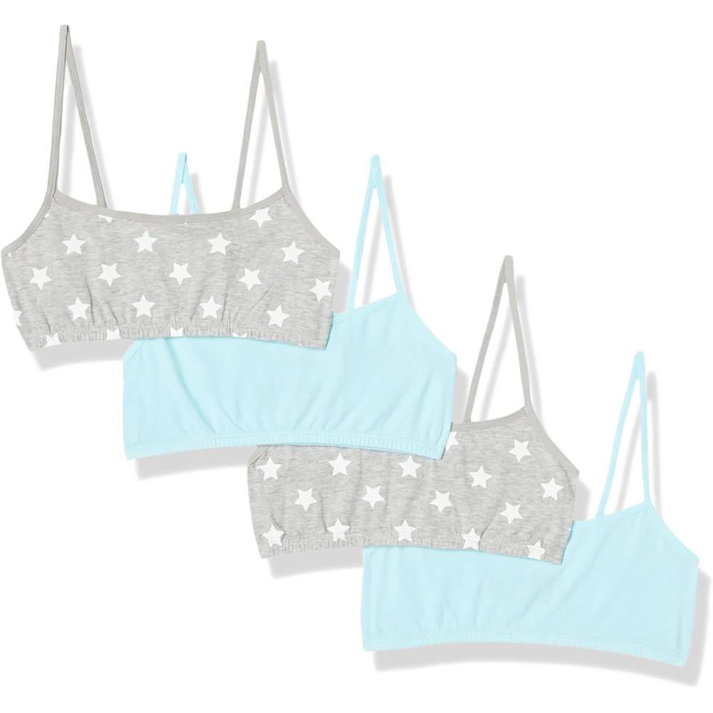 imageFruit of the Loom Girls Big Girls Training Bra Value PacksSuperstarSoft Blue