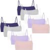 Blushing Rose/Hyacinth/Grey Heather/Blueberry/White