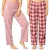 Heather Pink/Buffalo Check