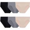 Bikini - 6 Pack - Assorted Color Neutrals