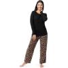 Black/Cheetah Print