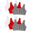 Skinny Stripe/Skinny Stripe/White/White/Red Hot/Red Hot