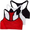 Red Hot With Black/White/Black Hue