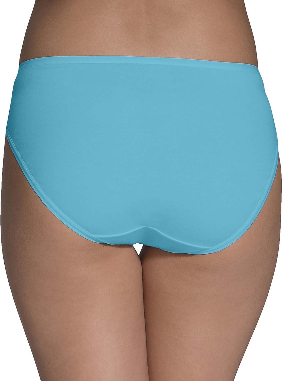 imageFruit of the Loom womens Breathable Underwear Moisture Wicking Keeps You Cool amp Comfortable Available in Plus SizeCoolblend Hi Cut 4 Pack Colors May Vary
