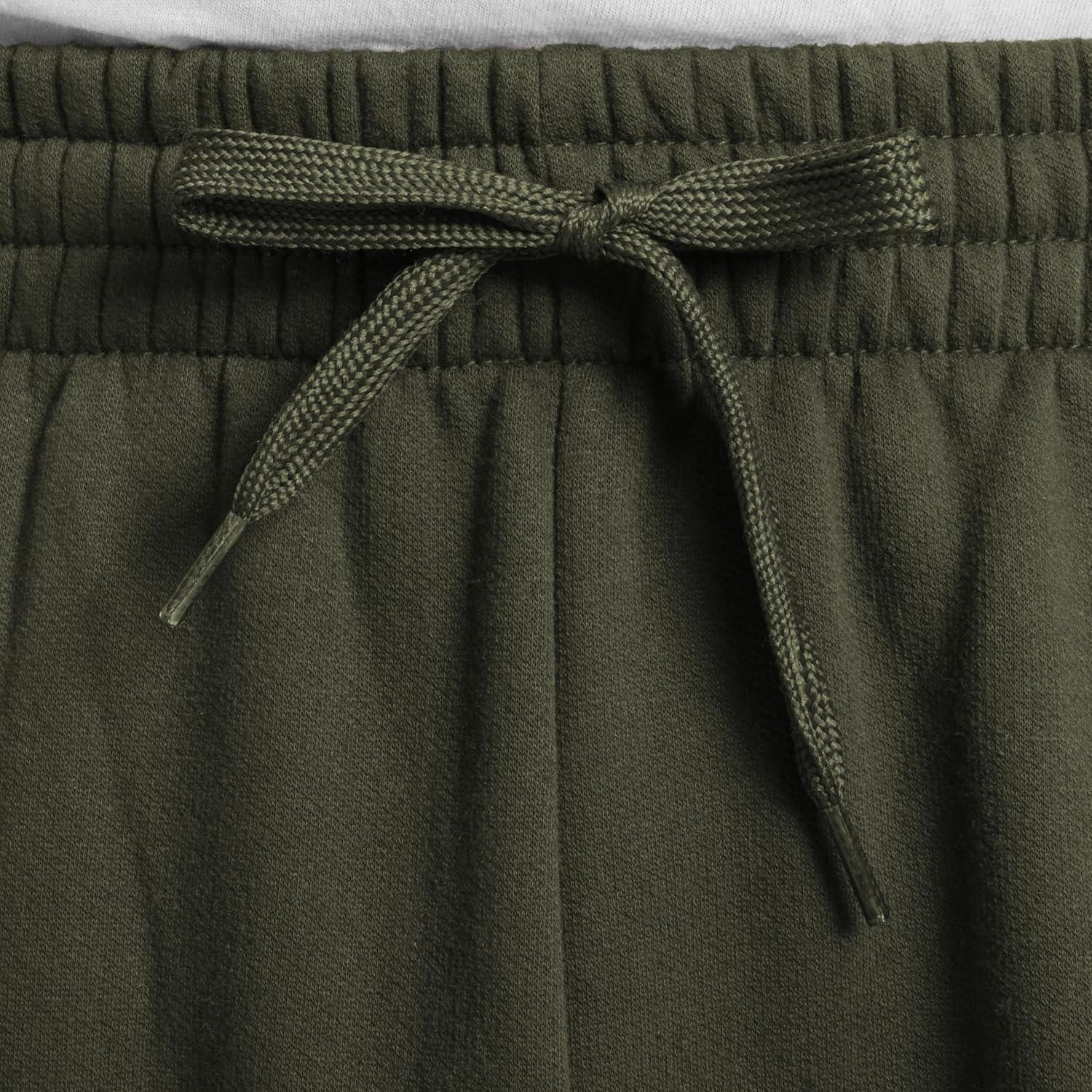 imageFruit of The Loom Eversoft Fleece Joggers with Pockets Relaxed Fit Moisture Wicking Breathable Tapered SweatpantsDuffle Bag Green