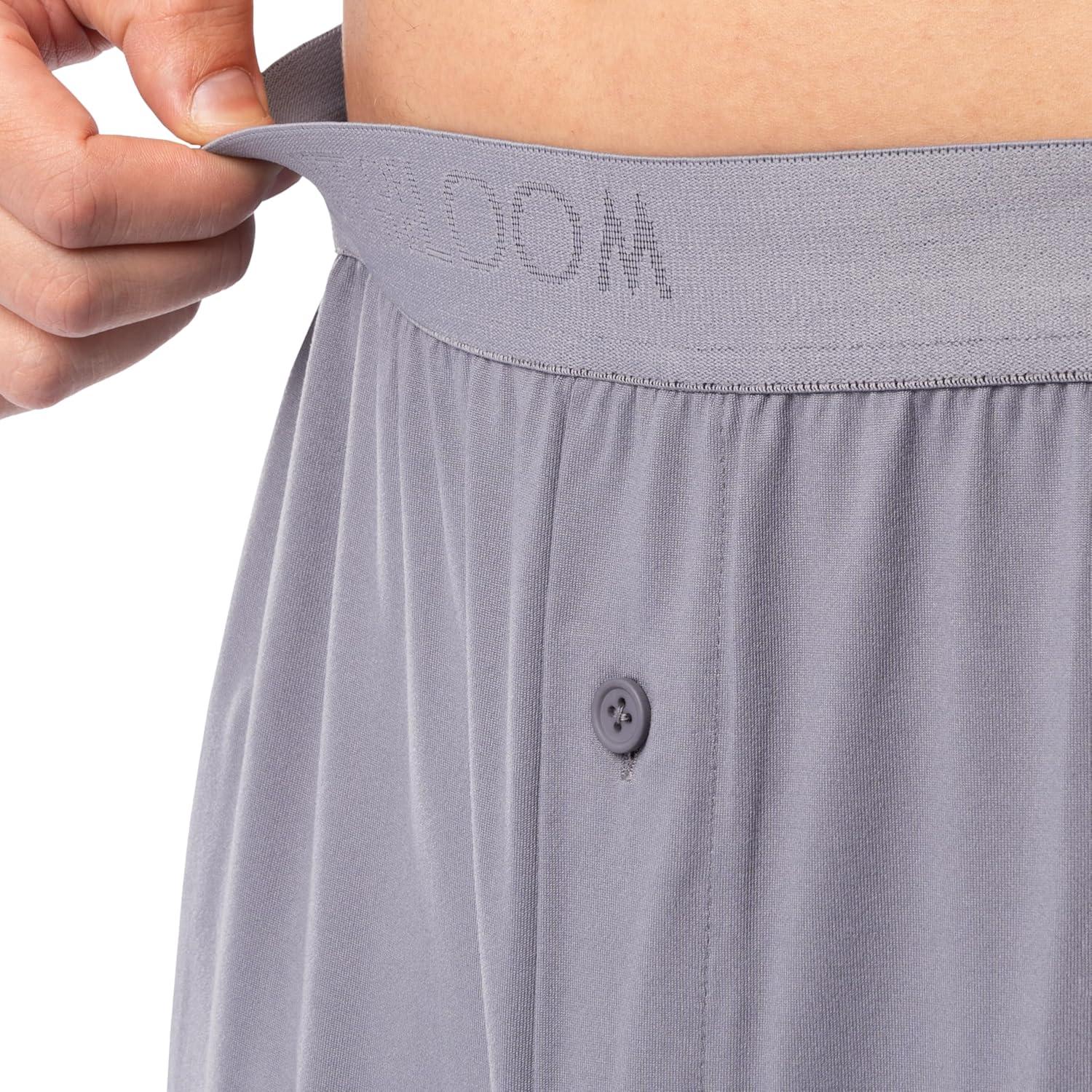 imageFruit of the Loom mens Stretch Mesh Jersey Top and Pant Sleep Pajama SetGrey Heather
