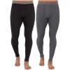 Black/Greystone Heather - 2 Pack