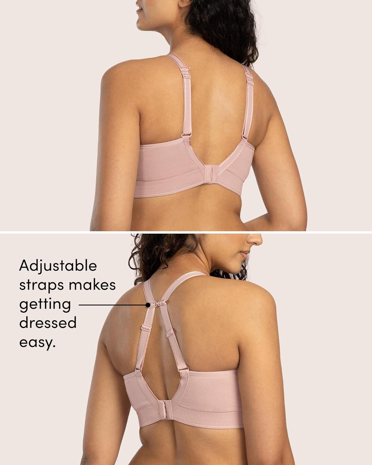imageFruit of the Loom Womens Wireless Nursing Support BraRose Shadow