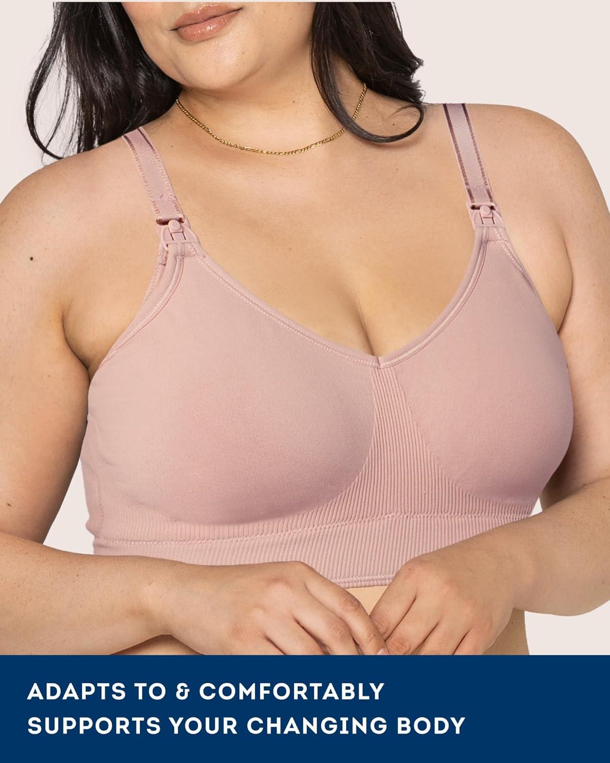 imageFruit of the Loom Womens Wireless Nursing Support BraRose Shadow
