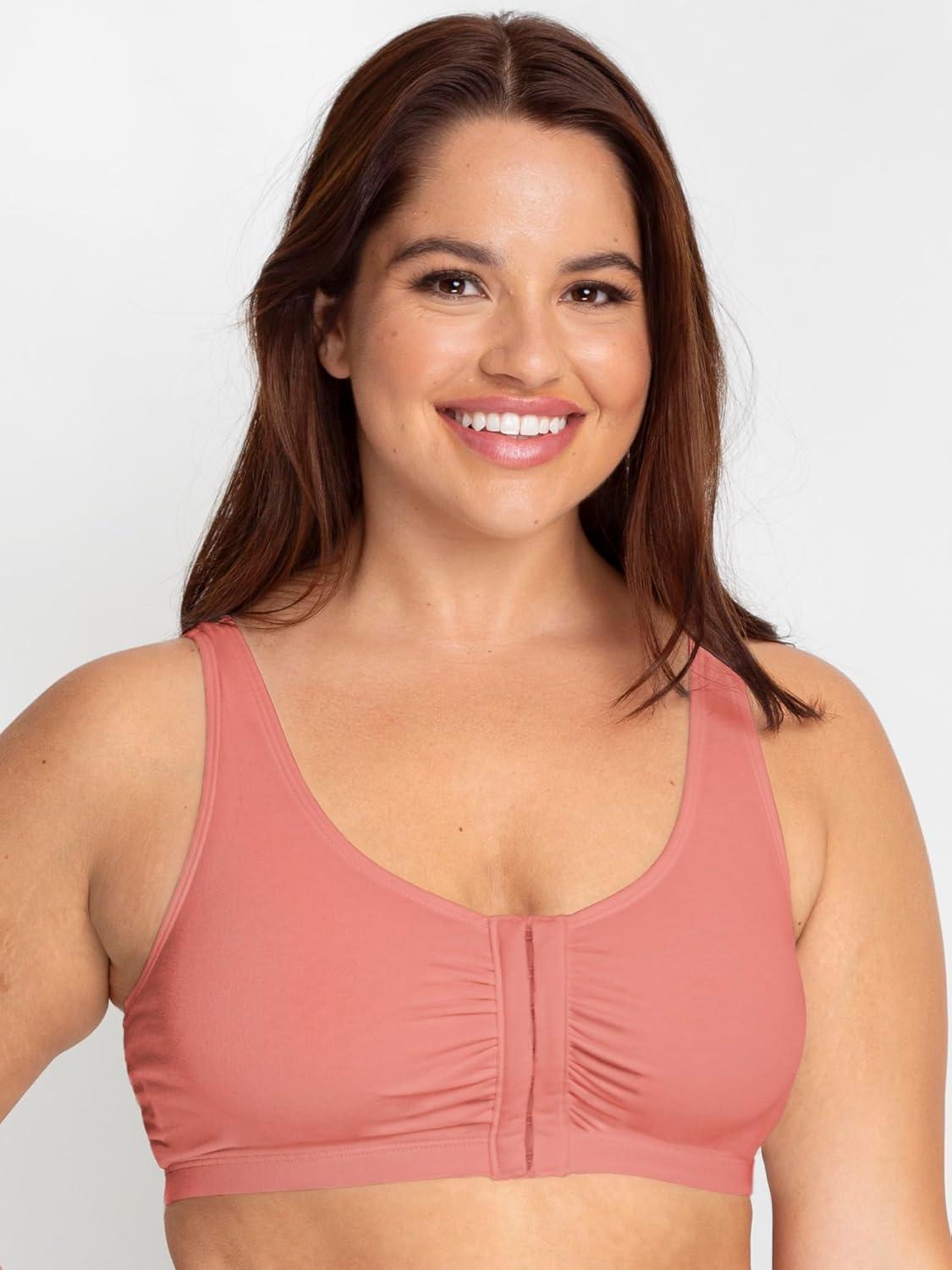imageFruit of the Loom Woments Front Close Racerback Sport Bra 2 PackDesert Dusk Olive NightBlack