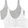 Heather Grey/White 2-pack