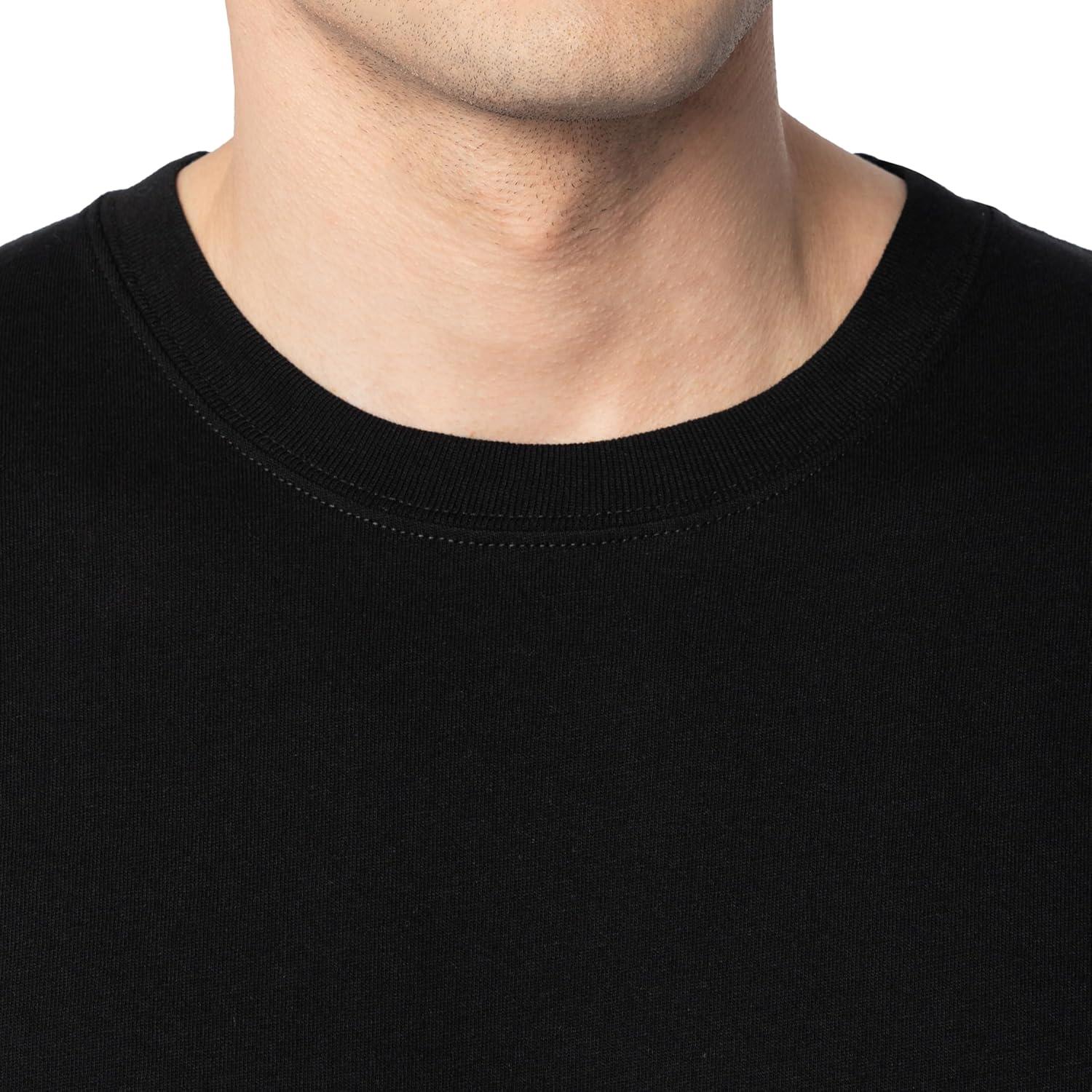 imageFruit of The Loom Mens Eversoft Cotton T Shirts Breathable amp Moisture Wicking with Odor Control Sizes S4x2 Pack Black