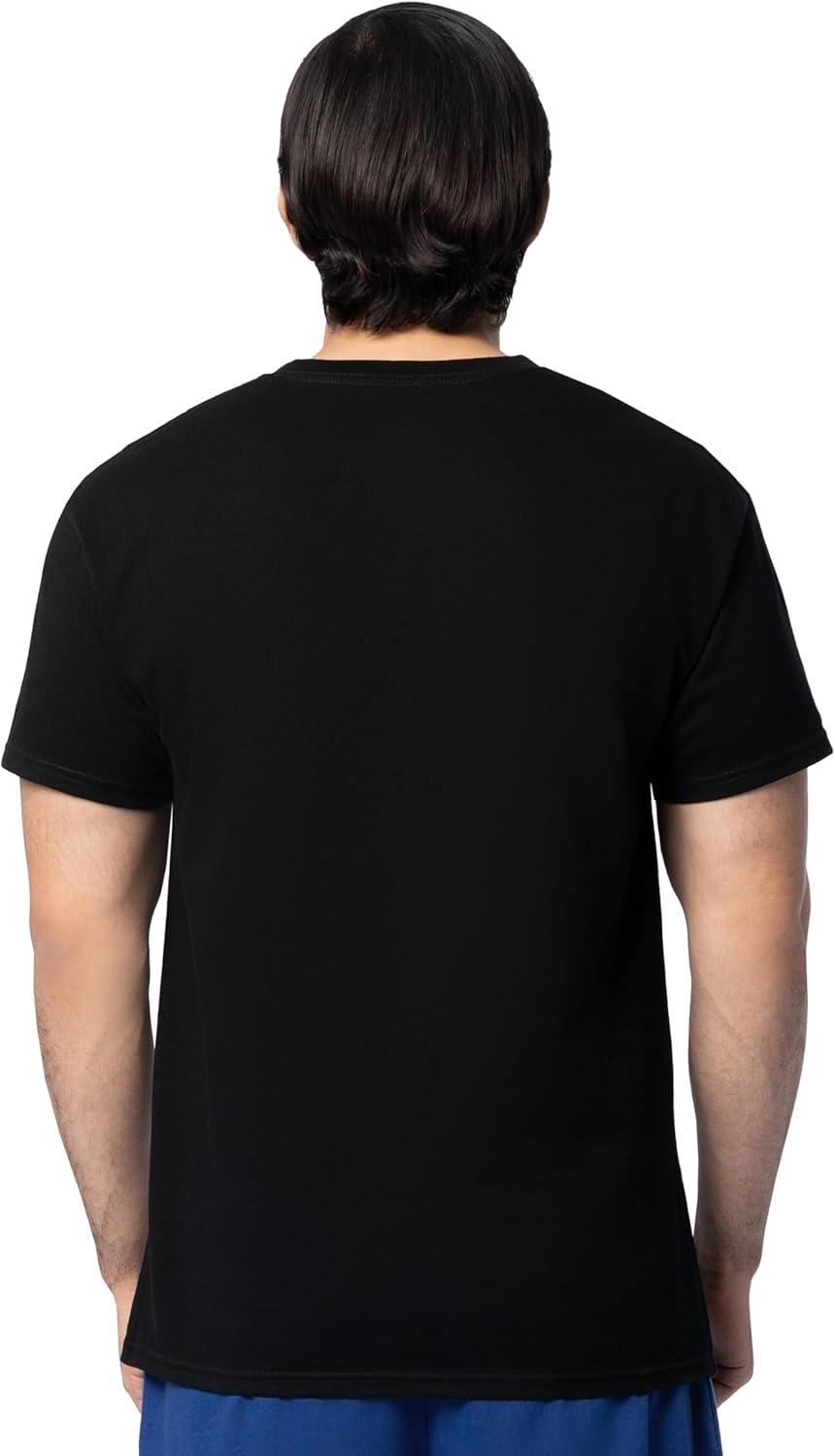 imageFruit of The Loom Mens Eversoft Cotton T Shirts Breathable amp Moisture Wicking with Odor Control Sizes S4x2 Pack Black