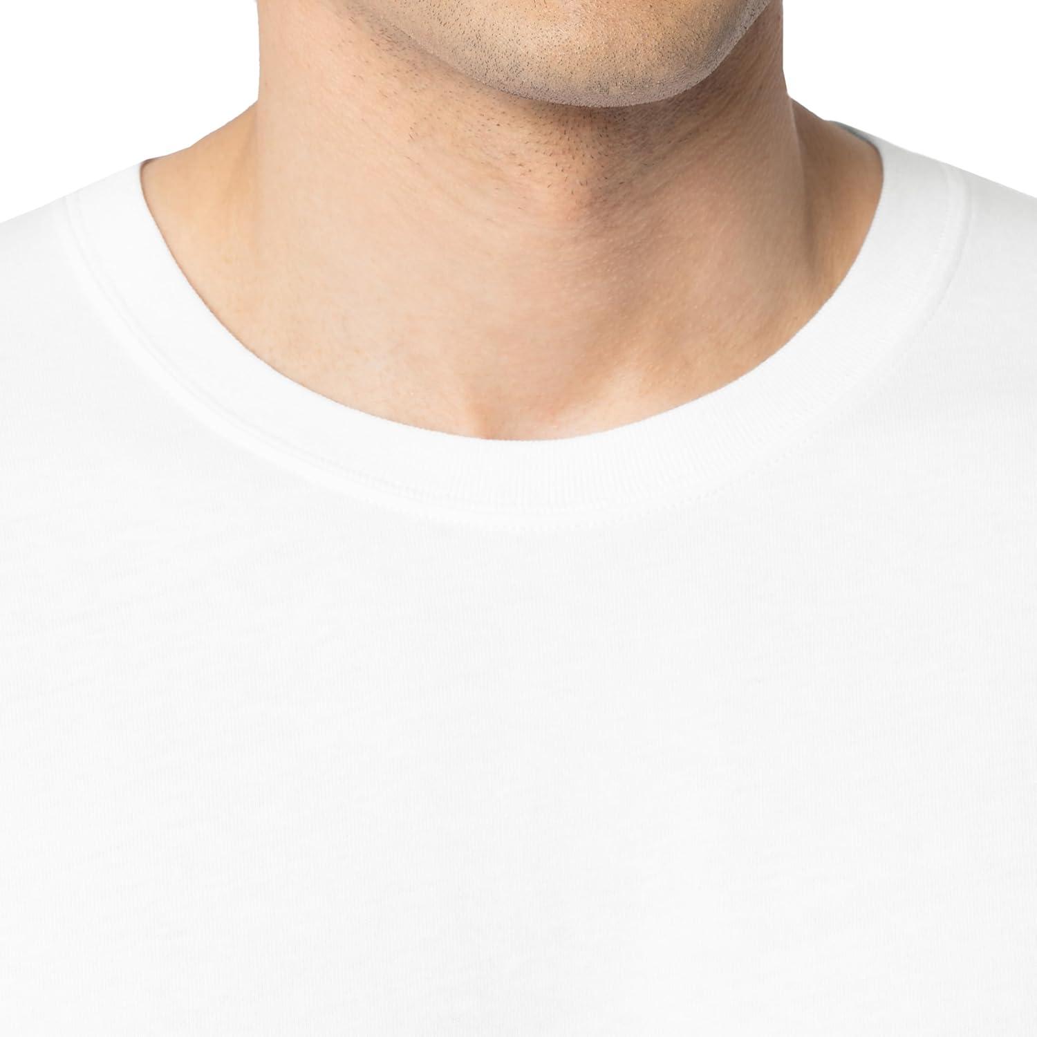 imageFruit of The Loom Mens Eversoft Cotton T Shirts Breathable amp Moisture Wicking with Odor Control Sizes S4x2 Pack White