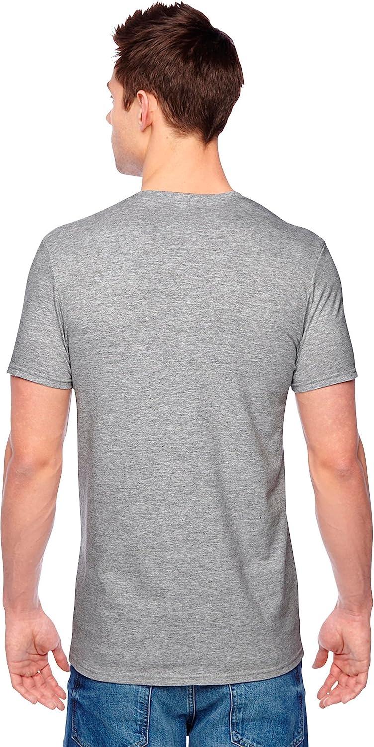 imageFruit of The Loom Mens Eversoft Cotton T Shirts Breathable amp Moisture Wicking with Odor Control Sizes S4xCrew 12 Pack Grey Heather
